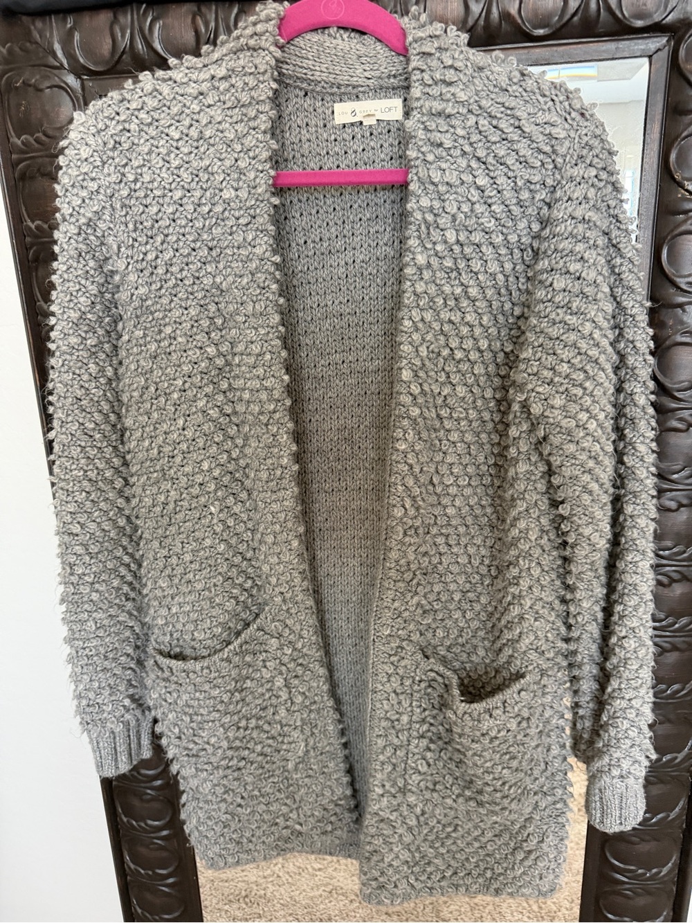 LOFT Lou Grey sweater